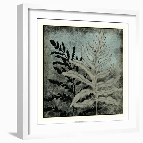 Illuminated Ferns II-Megan Meagher-Framed Art Print