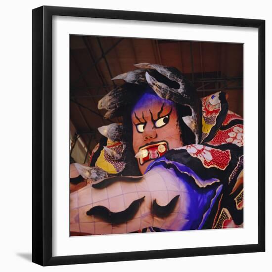 Illuminated Festival Float Made of Paper, Kyoto, Japan-Christopher Rennie-Framed Photographic Print