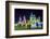 Illuminated Ice Sculpture at the Harbin Ice and Snow Festival in Harbin, Heilongjiang Province, Chi-Gavin Hellier-Framed Photographic Print