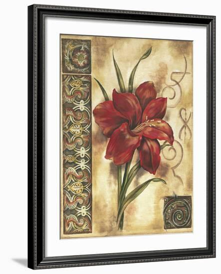 Illuminated Lily I-Ruth Franks-Framed Art Print