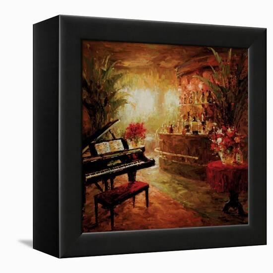 Illuminated Lounge-Foxwell-Framed Stretched Canvas