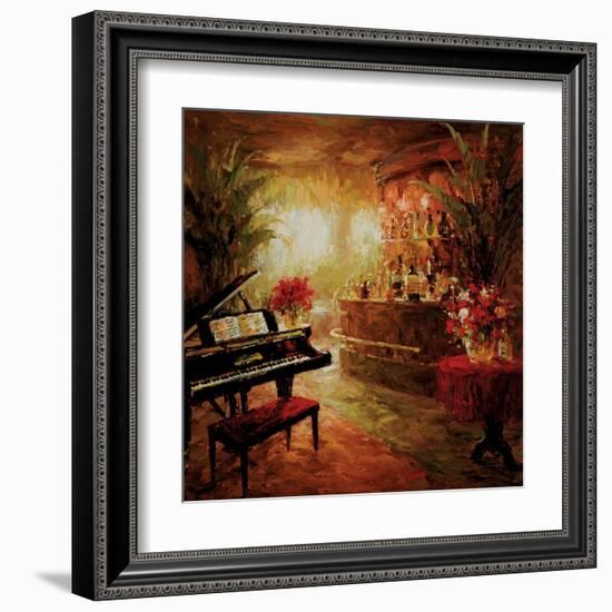 Illuminated Lounge-Foxwell-Framed Art Print