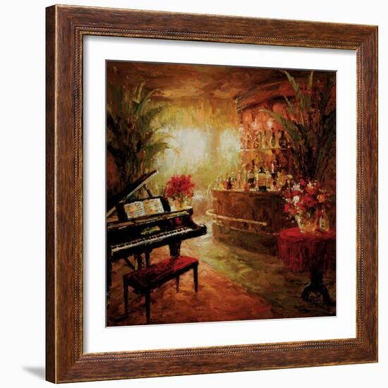 Illuminated Lounge-Foxwell-Framed Art Print