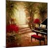 Illuminated Music Room-Foxwell-Mounted Art Print