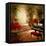 Illuminated Music Room-Foxwell-Framed Stretched Canvas