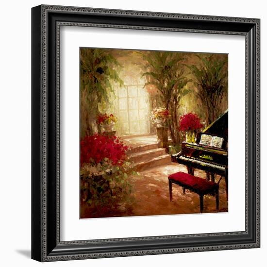 Illuminated Music Room-Foxwell-Framed Art Print