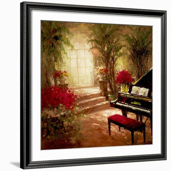 Illuminated Music Room-Foxwell-Framed Premium Giclee Print