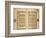 Illuminated Pages from a Koran Manuscript, Il-Khanid Mameluke School-null-Framed Giclee Print