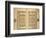 Illuminated Pages from a Koran Manuscript, Il-Khanid Mameluke School-null-Framed Giclee Print