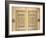 Illuminated Pages from a Koran Manuscript, Il-Khanid Mameluke School-null-Framed Giclee Print