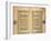 Illuminated Pages from a Koran Manuscript, Il-Khanid Mameluke School-null-Framed Giclee Print