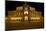 Illuminated Semperoper in Dresden in the Evening-Uwe Steffens-Mounted Photographic Print