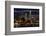 Illuminated skylines, Philadelphia, Pennsylvania, USA-null-Framed Photographic Print