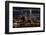 Illuminated skylines, Philadelphia, Pennsylvania, USA-null-Framed Photographic Print