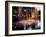 Illuminated Water Fountain, South Bank, Melbourne, Victoria, Australia-Richard Nebesky-Framed Photographic Print