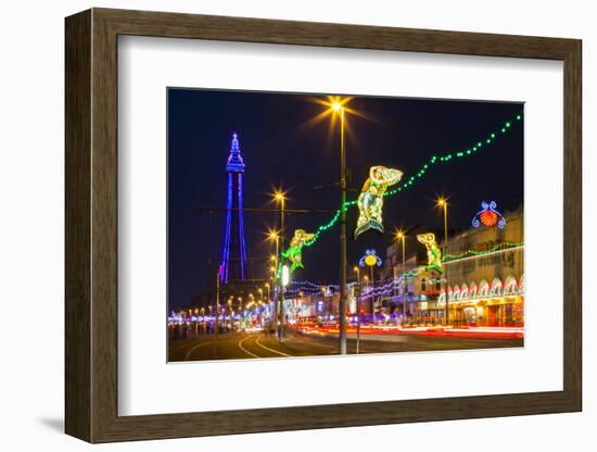 Illuminations, Blackpool, Lancashire, England, United Kingdom, Europe-Billy Stock-Framed Photographic Print