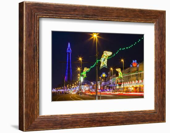 Illuminations, Blackpool, Lancashire, England, United Kingdom, Europe-Billy Stock-Framed Photographic Print