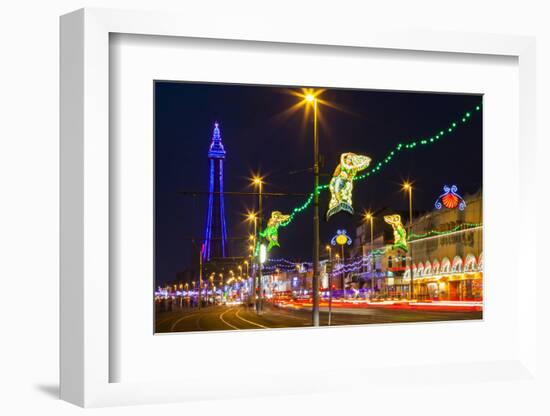 Illuminations, Blackpool, Lancashire, England, United Kingdom, Europe-Billy Stock-Framed Photographic Print