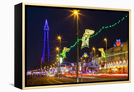 Illuminations, Blackpool, Lancashire, England, United Kingdom, Europe-Billy Stock-Framed Premier Image Canvas