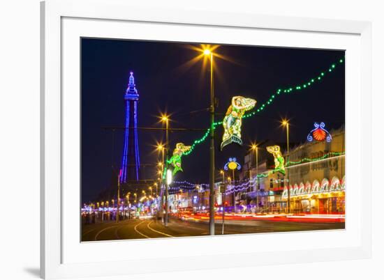 Illuminations, Blackpool, Lancashire, England, United Kingdom, Europe-Billy Stock-Framed Photographic Print