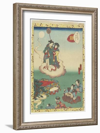 Illusion, November 1857-Utagawa Kunisada-Framed Giclee Print