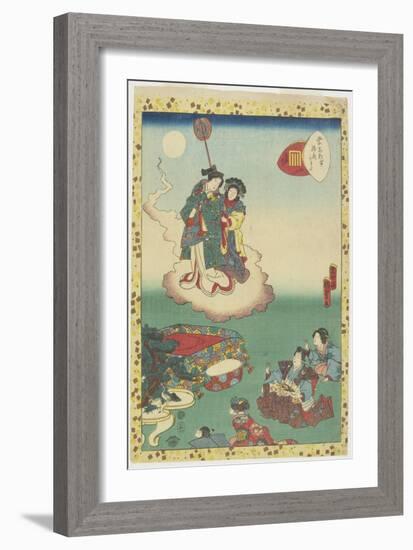 Illusion, November 1857-Utagawa Kunisada-Framed Giclee Print