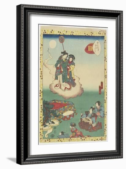 Illusion, November 1857-Utagawa Kunisada-Framed Giclee Print