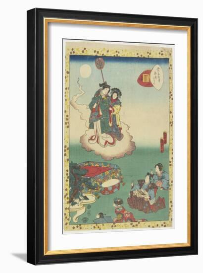 Illusion, November 1857-Utagawa Kunisada-Framed Giclee Print