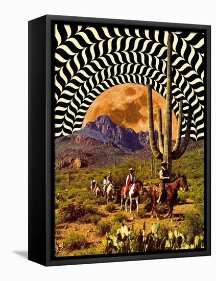 Illusionary Cowboys-Taudalpoi-Framed Premier Image Canvas