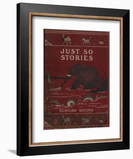 Illustrated Front Cover Showing an Elephant-Rudyard Kipling-Framed Giclee Print