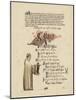 Illustrated Poem About a Saint and a Bishop Who Would Set a Rat Free from the Jaws of the Cat-null-Mounted Giclee Print