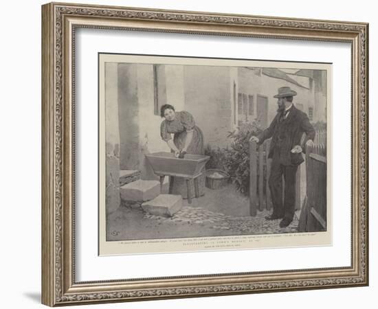 Illustrating A Town's Memory-Charles Green-Framed Giclee Print