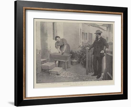 Illustrating A Town's Memory-Charles Green-Framed Giclee Print