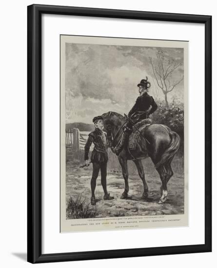 Illustrating the New Story by H Rider Haggard, Entitled Montezuma's Daughter-John Seymour Lucas-Framed Giclee Print