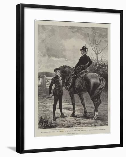 Illustrating the New Story by H Rider Haggard, Entitled Montezuma's Daughter-John Seymour Lucas-Framed Giclee Print