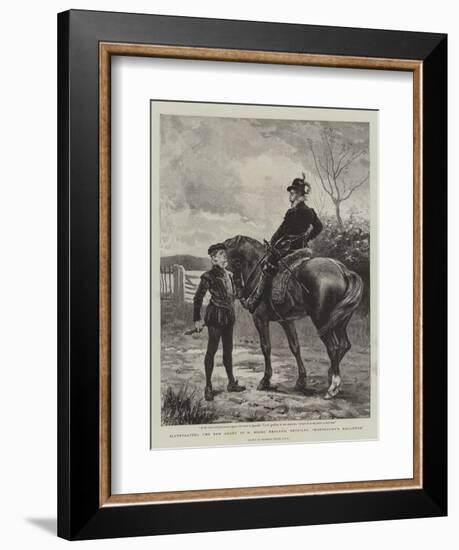 Illustrating the New Story by H Rider Haggard, Entitled Montezuma's Daughter-John Seymour Lucas-Framed Giclee Print