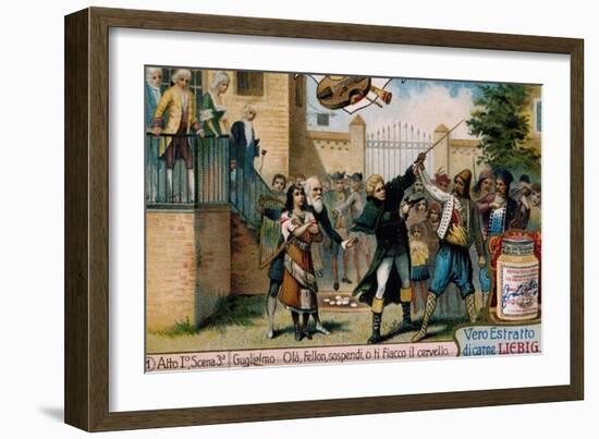 Illustration for Act I, Scene III of Mignon-Charles Louis Ambroise Thomas-Framed Giclee Print