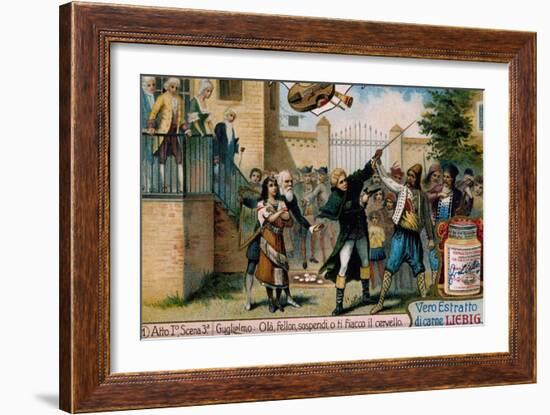 Illustration for Act I, Scene III of Mignon-Charles Louis Ambroise Thomas-Framed Giclee Print