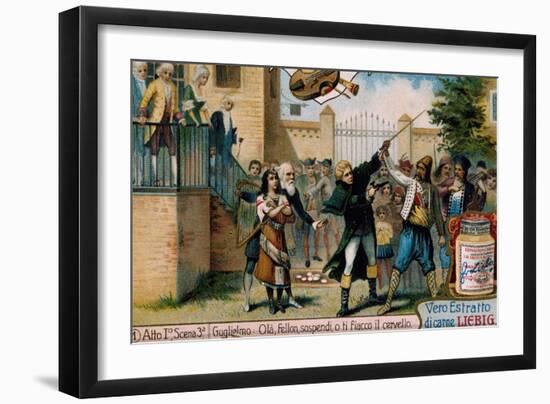 Illustration for Act I, Scene III of Mignon-Charles Louis Ambroise Thomas-Framed Giclee Print