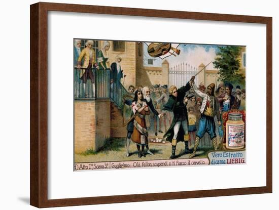 Illustration for Act I, Scene III of Mignon-Charles Louis Ambroise Thomas-Framed Giclee Print