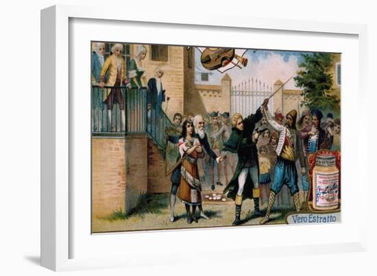 Illustration for Act I, Scene VI of Mignon-Charles Louis Ambroise Thomas-Framed Giclee Print