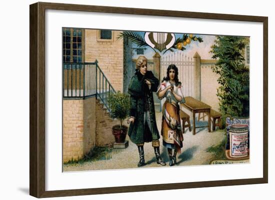 Illustration for Act I, Scene VI of Mignon-Charles Louis Ambroise Thomas-Framed Giclee Print