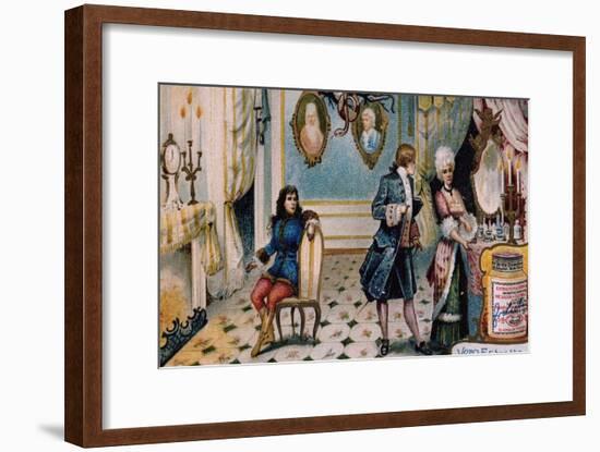 Illustration for Act II, Scene III of Mignon-Charles Louis Ambroise Thomas-Framed Giclee Print