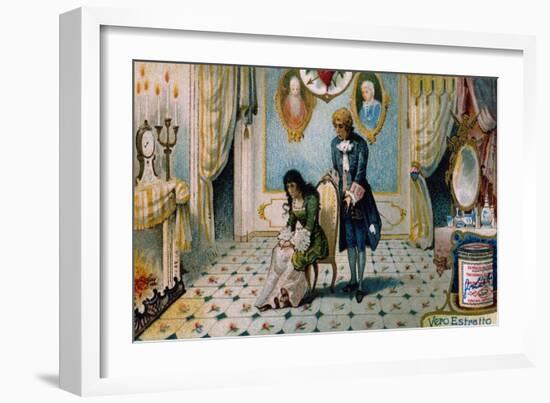 Illustration for Act II, Scene VIII of Mignon-Charles Louis Ambroise Thomas-Framed Giclee Print