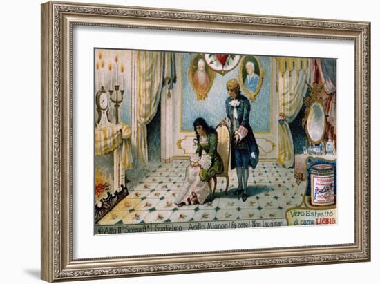 Illustration for Act II, Scene VIII of Mignon-Charles Louis Ambroise Thomas-Framed Giclee Print