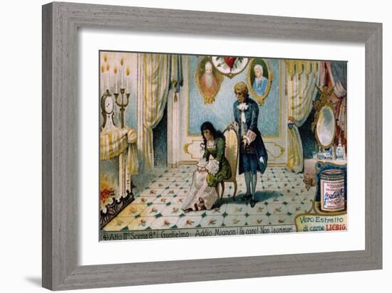 Illustration for Act II, Scene VIII of Mignon-Charles Louis Ambroise Thomas-Framed Giclee Print