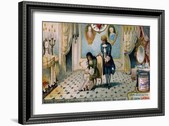 Illustration for Act II, Scene VIII of Mignon-Charles Louis Ambroise Thomas-Framed Giclee Print