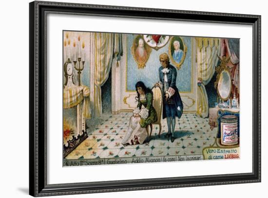 Illustration for Act II, Scene VIII of Mignon-Charles Louis Ambroise Thomas-Framed Giclee Print