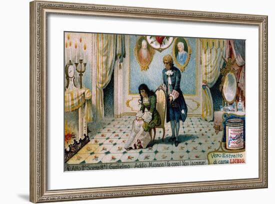 Illustration for Act II, Scene VIII of Mignon-Charles Louis Ambroise Thomas-Framed Giclee Print