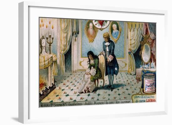 Illustration for Act II, Scene VIII of Mignon-Charles Louis Ambroise Thomas-Framed Giclee Print